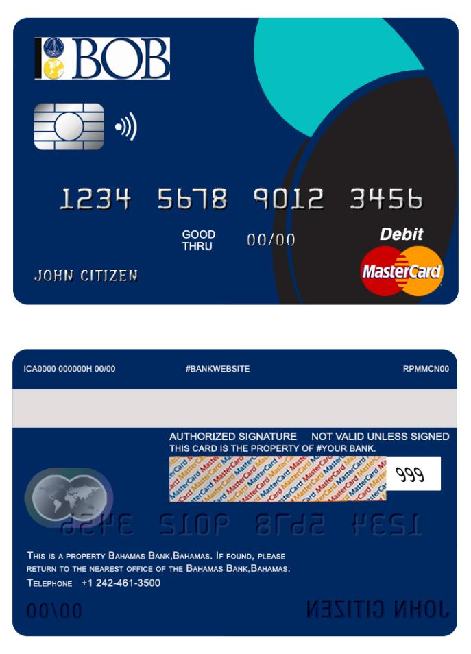 bahamas bank of the bahamas master card